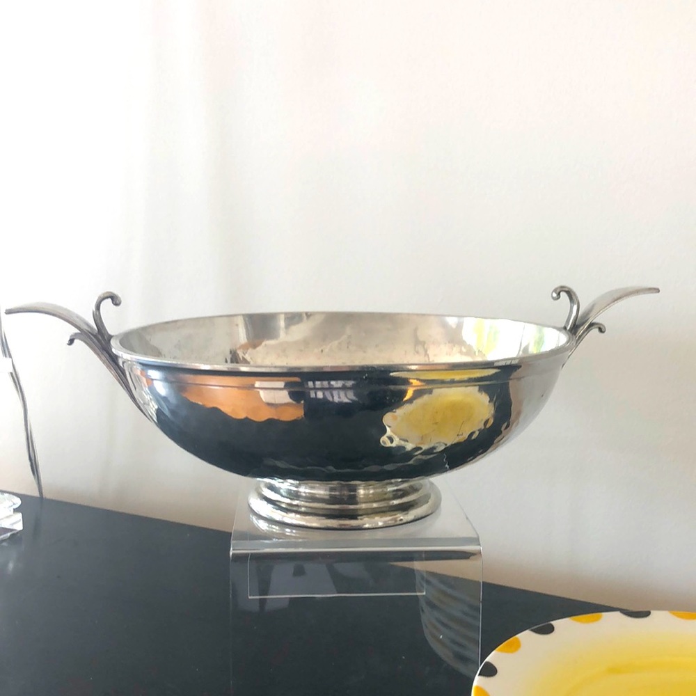 Hand Wrought Art Deco Dish